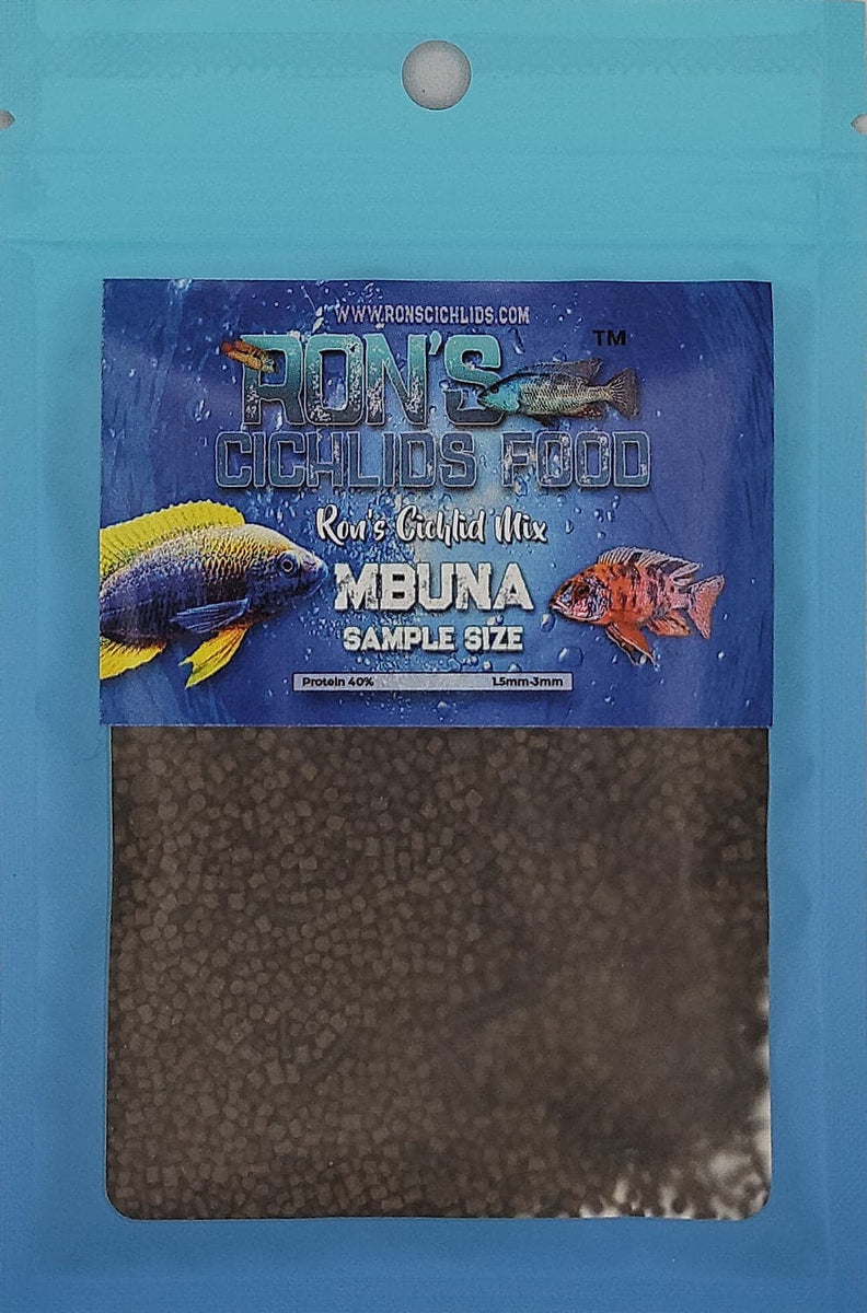 Ron's Cichlids Mbuna Food Sample Rons Cichlids