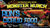 Ron's Cichlids "Monster Munch" Food - Rons Cichlids